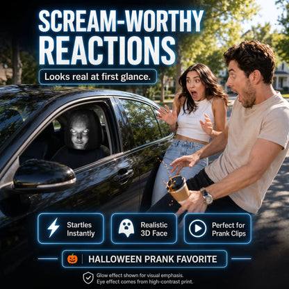 ScareCover - Haunted Headrest Covers